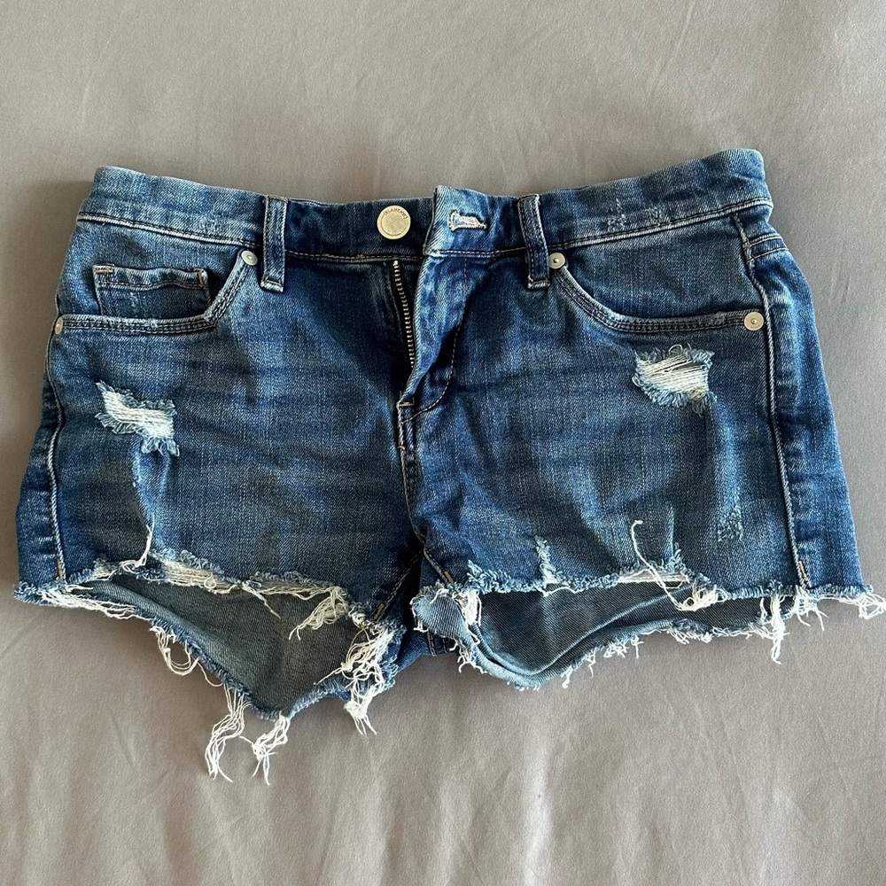 Blank NYC The Astor Cut-Off Denim Shorts